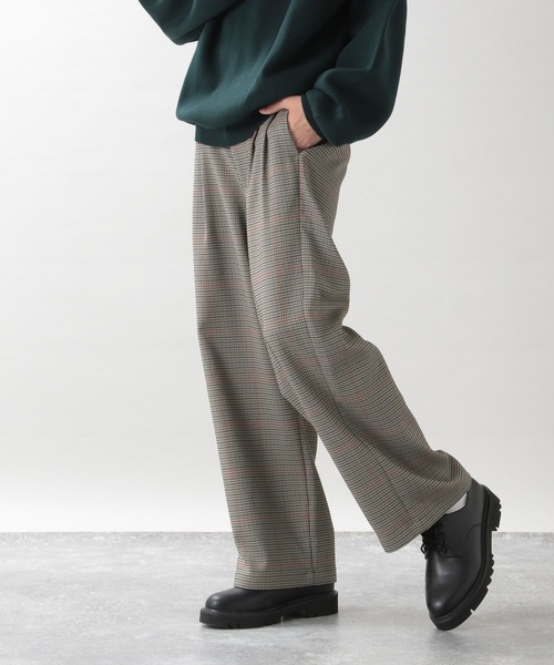 RAGEBLUE(レイジブルー)の「ケミスティック柄ワイドパンツ(スラックス・メンズ・ベージュ/グリーン・MEDIUM/LARGE)」の12枚目の写真