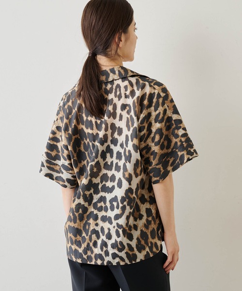 GANNI（ガニー）の「【GANNI】レオパードシャツ（シャツ