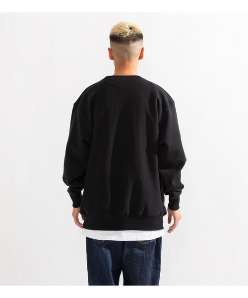 APPLEBUM（アップルバム）の「"Angel Font Logo" Crew Sweat（スウェット・メンズ・ブラック/アッシュグレー・LARGE/XX-LARGE/X-LARGE/MEDIUM/SMALL）」の6枚目の写真