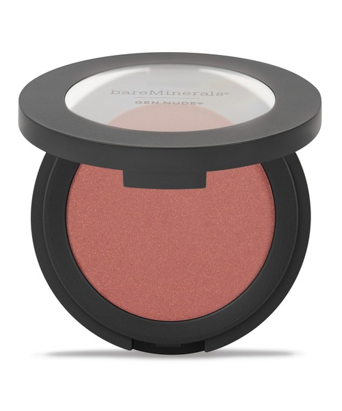 bareMinerals(ベアミネラル)の「ジェン ヌード パウダー ブラッシュ(チーク・レディース・オン ザ モーブ/ピンク ミー アップ/プリティ イン ピンク/コール マイ ブラッシュ/ザット ピーチ ゾー/ピーチー キーン・FREE)」の2枚目の写真