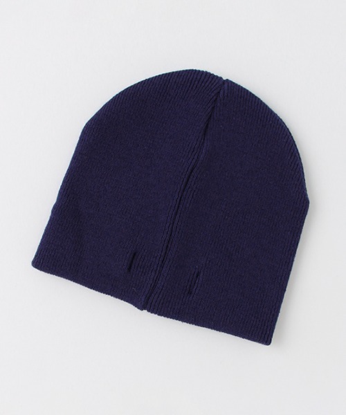 XLARGE KIDS(エクストララージキッズ)の「カレッジロゴニットキャップ(キャップ・キッズ・ブラック/グリーン/ネイビー・FREE)」の5枚目の写真