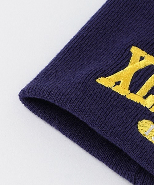 XLARGE KIDS(エクストララージキッズ)の「カレッジロゴニットキャップ(キャップ・キッズ・ブラック/グリーン/ネイビー・FREE)」の7枚目の写真