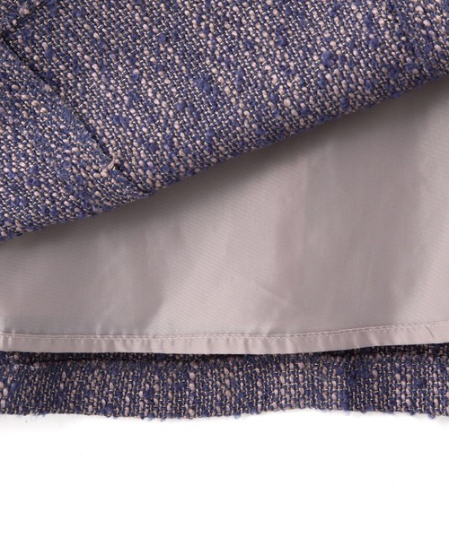 PROPORTION BODY DRESSING（プロポーションボディドレッシング）の「ニュアンスツイードジャンスカ / 1213140110（ワンピース・レディース・ブルー系その他/ブラック系その他・MEDIUM/X-SMALL/SMALL）」の16枚目の写真