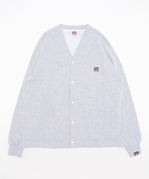 BEN DAVIS(ベンデイビス)の「《BEN DAVIS》LABEL SWAET CARDIGAN(カーディガン/ボレロ・メンズ・ブラック/ベージュ/グリーン/アッシュグレー・MEDIUM/X-LARGE/LARGE)」の10枚目の写真