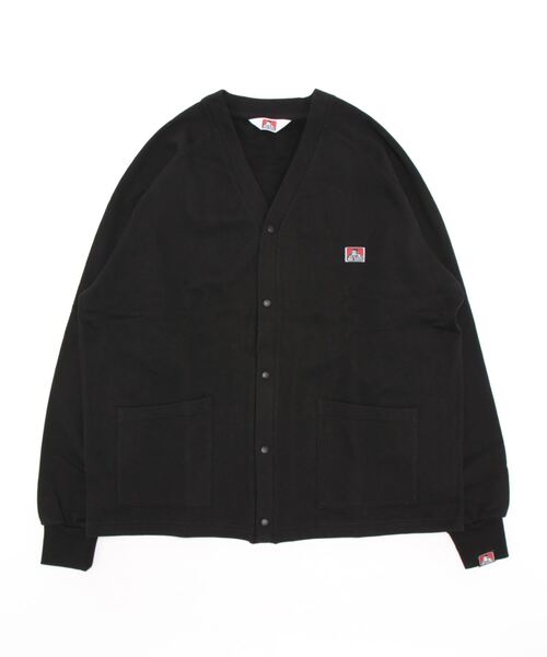 BEN DAVIS(ベンデイビス)の「《BEN DAVIS》LABEL SWAET CARDIGAN(カーディガン/ボレロ・メンズ・ブラック/ベージュ/グリーン/アッシュグレー・MEDIUM/X-LARGE/LARGE)」の11枚目の写真