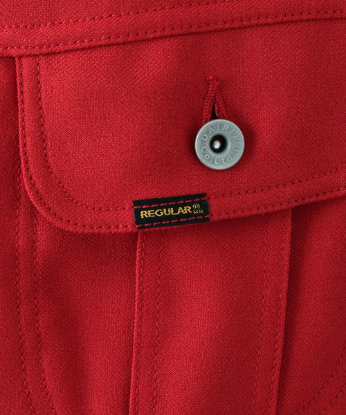 DAIRIKU（ダイリク）の「【DAIRIKU / ダイリク】 RegularPolyester Vest P-2（ブルゾン・メンズ・レッド・SMALL/MEDIUM）」の11枚目の写真