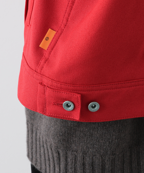 DAIRIKU（ダイリク）の「【DAIRIKU / ダイリク】 RegularPolyester Vest P-2（ブルゾン・メンズ・レッド・SMALL/MEDIUM）」の15枚目の写真