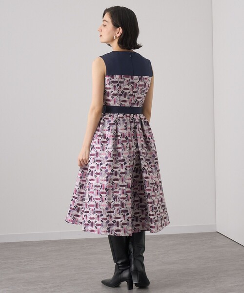 ANAYI（アナイ）の「オードトワレジャガードビスチェ風 ワンピース（ワンピース・レディース・ブラック系その他/パープル系その他・38/36/34）」の13枚目の写真