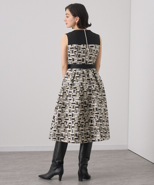 ANAYI（アナイ）の「オードトワレジャガードビスチェ風 ワンピース（ワンピース・レディース・ブラック系その他/パープル系その他・38/36/34）」の21枚目の写真