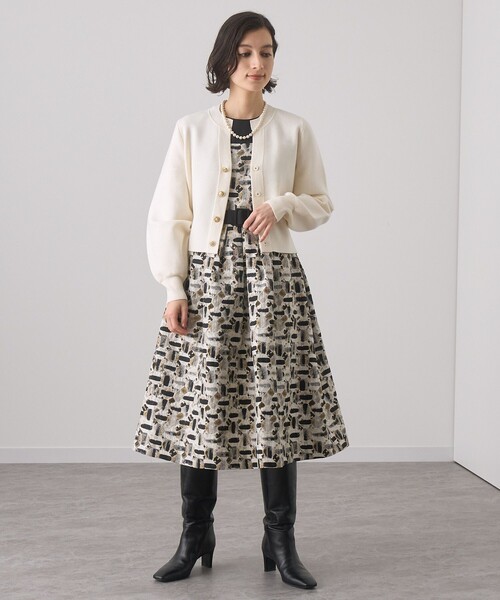 ANAYI（アナイ）の「オードトワレジャガードビスチェ風 ワンピース（ワンピース・レディース・ブラック系その他/パープル系その他・38/36/34）」の18枚目の写真