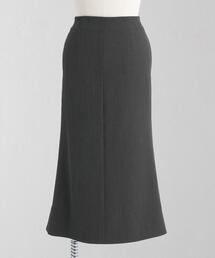 LOEFF｜ロエフ ポリエステル ツイル マキシ タイト スカート ブラック 1 LOEFF（ロエフ）の「＜LOEFF＞ポリエステル ツイル マキシ