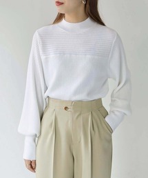 HER CLOSET | 【shemoshelly】ヨークデザインニット(ニット/セーター)