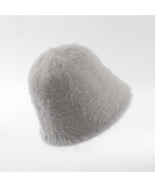 Burner(バーナー)の「【27 BURNER SELECT】シャギーファーバケットハット(ハット・レディース・アイボリー/ブラック/ブルー/モカ/ピンク/ライトグレー・FREE)」の4枚目の写真