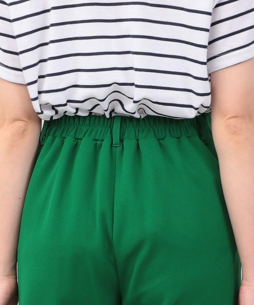 mil(ミル)の「カットジョーゼットセンタースリットパンツ(その他パンツ・レディース・グリーン/ピンク・M)」の21枚目の写真