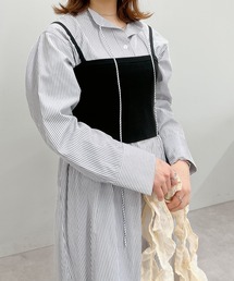 un dix cors | こなれ感を演出する　キャミニットビスチェ(ニット/セーター)