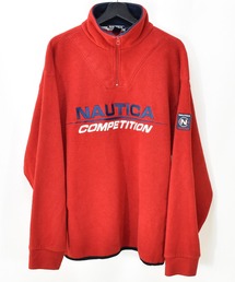 NAUTICA | 【ヴィンテージ古着】90~00s NAUTICA / ノーティカ COMPETITION ハーフジップ フリースジャケット USA製(その他アウター)