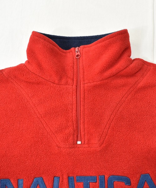NAUTICA(ノーティカ)の「【ヴィンテージ古着】90~00s NAUTICA / ノーティカ COMPETITION ハーフジップ フリースジャケット USA製(その他アウター・メンズ・レッド・X-LARGE)」の9枚目の写真