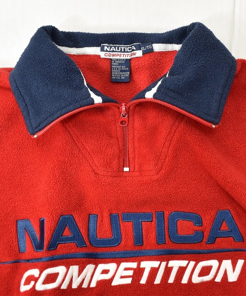 NAUTICA(ノーティカ)の「【ヴィンテージ古着】90~00s NAUTICA / ノーティカ COMPETITION ハーフジップ フリースジャケット USA製(その他アウター・メンズ・レッド・X-LARGE)」の2枚目の写真