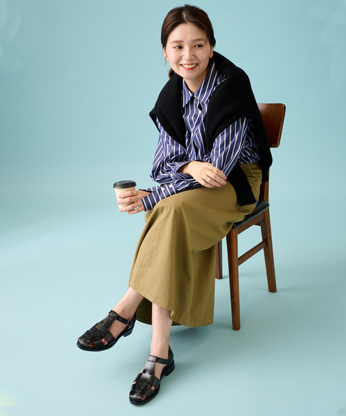 MOHI(モヒ)の「【MOHI/モヒ】NEWグルカサンダル(サンダル・レディース・ブラック/ブラウン・36/37/38)」の8枚目の写真