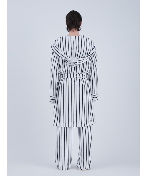 gelato pique（ジェラートピケ）の「【UNISEX】ストライプパイルガウン（ガウン/バスローブ・レディース・ストライプ・S-M/M-L）」の6枚目の写真