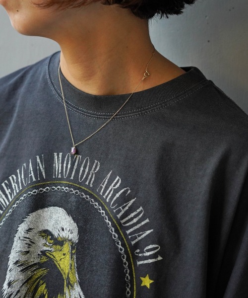 GOOD ROCK SPEED(グッドロックスピード)の「GOOD ROCK SPEED (グッドロックスピード) 別注イーグル ロンT(Tシャツ/カットソー・レディース・ブラック・F)」の5枚目の写真