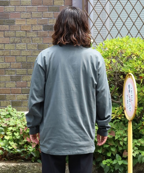 Carhartt WIP(カーハートダブリューアイピー)の「Carhartt WIP/カーハートダブリューアイピー L/S CHASE T-SHIRT ロンT カットソー(Tシャツ/カットソー・メンズ・ホワイト/ダークグリーン・L/M/XL/S)」の12枚目の写真