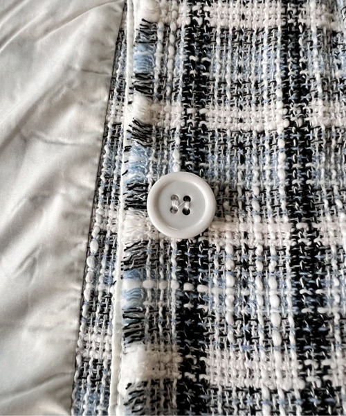 one way（ワンウェイ）の「ツイードベスト（ベスト・レディース・ブラック/ライトブルー/ホワイト・FREE）」の20枚目の写真