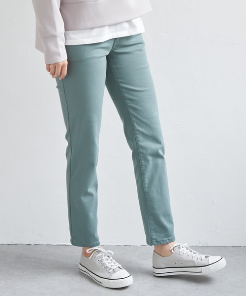 ikka(イッカ)の「GOKU楽ストレッチスキニーパンツ(その他パンツ・レディース・ブラック/ブルー/ダークネイビー/オフホワイト/グリーン/ベージュ・L/M/S)」の4枚目の写真