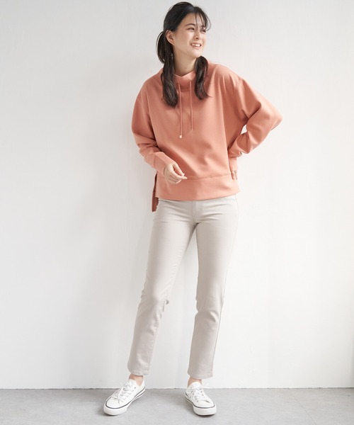 ikka(イッカ)の「GOKU楽ストレッチスキニーパンツ(その他パンツ・レディース・ブラック/ブルー/ダークネイビー/オフホワイト/グリーン/ベージュ・L/M/S)」の17枚目の写真