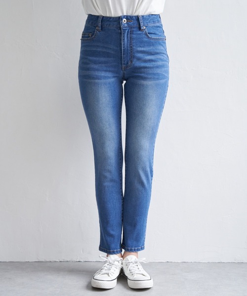 ikka(イッカ)の「GOKU楽ストレッチスキニーパンツ(その他パンツ・レディース・ブラック/ブルー/ダークネイビー/オフホワイト/グリーン/ベージュ・L/M/S)」の19枚目の写真