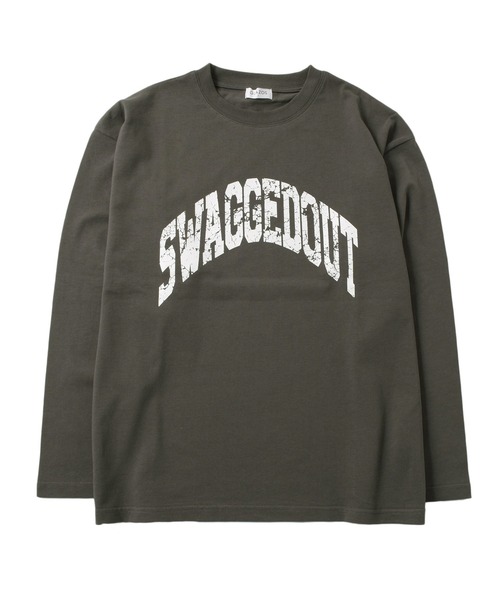 GLAZOS（グラソス）の「【グラコレ】アソートカスレプリント長袖Tシャツ（Tシャツ/カットソー・キッズ・グリーン/グレー/ブルー/ネイビー/ホワイト/チャコールグレー・150cm/170cm/140cm/160cm）」の2枚目の写真