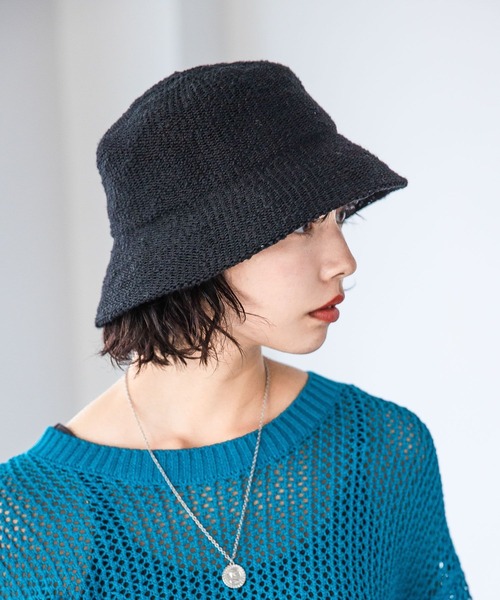 PAGEBOY（ページボーイ）の「グランジサーモバケハ（ハット・レディース・ブラック系その他/ブラック・FREE）」の3枚目の写真