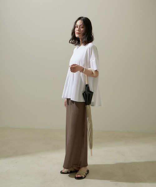 SALON adam et rope'（サロン アダム エ ロペ）の「【SALONオリジナル】ベルドームアンブレラ（ツートンカラー）（長傘・レディース・ベージュ/グレー/カーキ・FREE）」の21枚目の写真