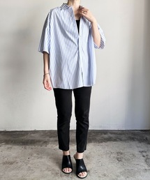 COMMONWARE:コットン ブロード ビッグサイズレギュラーカラーシャツS/S