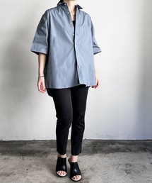 COMMON WARE（コモンウェアー）の「COMMONWARE:コットン ブロード ビッグサイズレギュラーカラーシャツS/S（シャツ/ブラウス）」