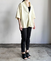 COMMON WARE（コモンウェアー）の「COMMONWARE:コットン ブロード ビッグサイズレギュラーカラーシャツS/S（シャツ/ブラウス）」