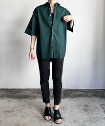 COMMON WARE（コモンウェアー）の「COMMONWARE:コットン ブロード ビッグサイズレギュラーカラーシャツS/S（シャツ/ブラウス）」