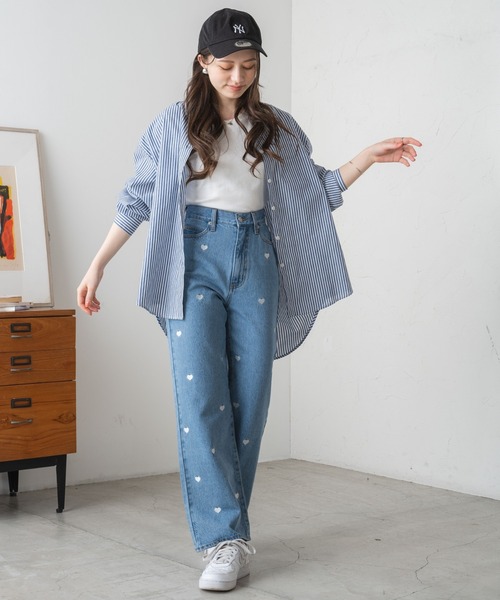 希少 エルマンノシェルヴィーノ 総柄 花柄 刺繍 ストレート デニムパンツ 楽天市場】和柄 ジーンズ 参丸一 サンマルイチ 花鳥 参蛙(かえる