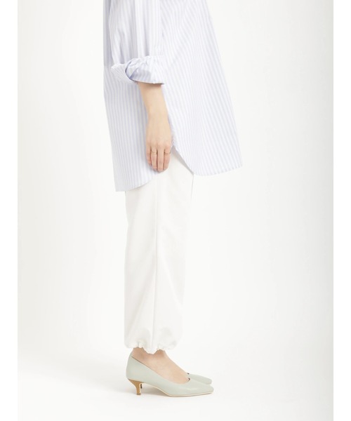 Te chichi（テチチ）の「裾ドロストパンツ（その他パンツ・レディース・カーキ/ブラック/オフホワイト・ﾌﾘ-）」の14枚目の写真