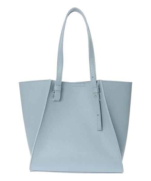 Samansa Mos2 blue（サマンサモスモスブルー）の「合皮2wayショルダーバッグ（ハンドバッグ・レディース・ベージュ/サックスブルー/キナリ・ﾌﾘ-）」の21枚目の写真