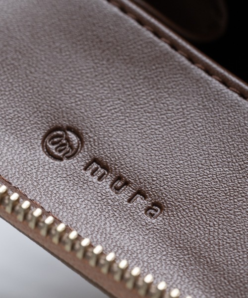 MURA(ムラ)の「リサイクルPU(合成皮革) じゃばら式 スキミング防止 コインケース付き カードケース(カードケース・レディース・ピンク/グリーン/ベージュ/チャコールグレー・FREE)」の21枚目の写真