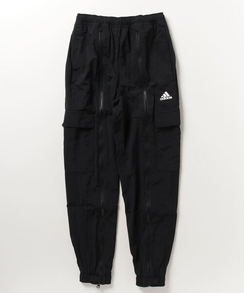 adidas（アディダス）の「アディダス adidas ダンス ウーブン バーサタイル カーゴパンツ（カーゴパンツ・レディース・ホワイト/ブラック・L/M）」の2枚目の写真