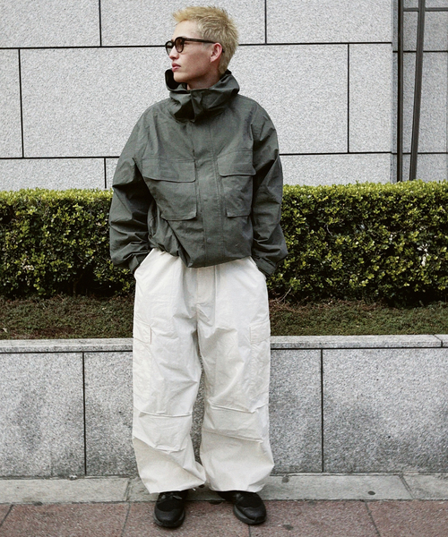 Oriens JOURNAL STANDARD（オリエンス ジャーナルスタンダード）の「フィールドカーゴパンツ/FIELD CARGO PANTS（カーゴパンツ・メンズ・カーキ/ホワイト・MEDIUM/LARGE）」の8枚目の写真
