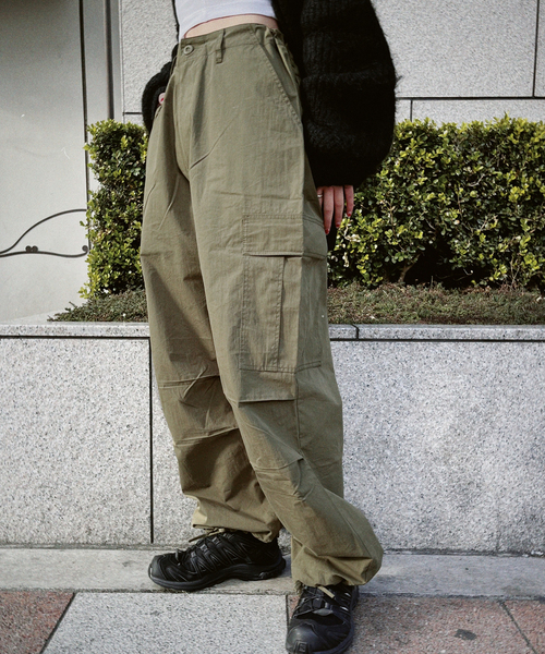 Oriens JOURNAL STANDARD（オリエンス ジャーナルスタンダード）の「フィールドカーゴパンツ/FIELD CARGO PANTS（カーゴパンツ・メンズ・カーキ/ホワイト・MEDIUM/LARGE）」の13枚目の写真
