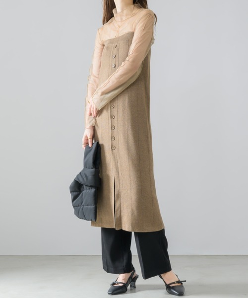 NEUNA（ヌナ）の「【トレンドのベルトデザイン】フェイクレザーベルトローヒールパンプス（パンプス・レディース・アイボリー/ブラック・SMALL/MEDIUM/LARGE）」の20枚目の写真