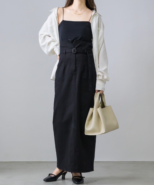 NEUNA（ヌナ）の「【トレンドのベルトデザイン】フェイクレザーベルトローヒールパンプス（パンプス・レディース・アイボリー/ブラック・SMALL/MEDIUM/LARGE）」の21枚目の写真