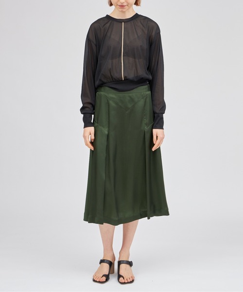 トップス CLANE W FACE CENTER LINE SHEER CARDIGAN mngrDwHiD4NG.jpg?width=768