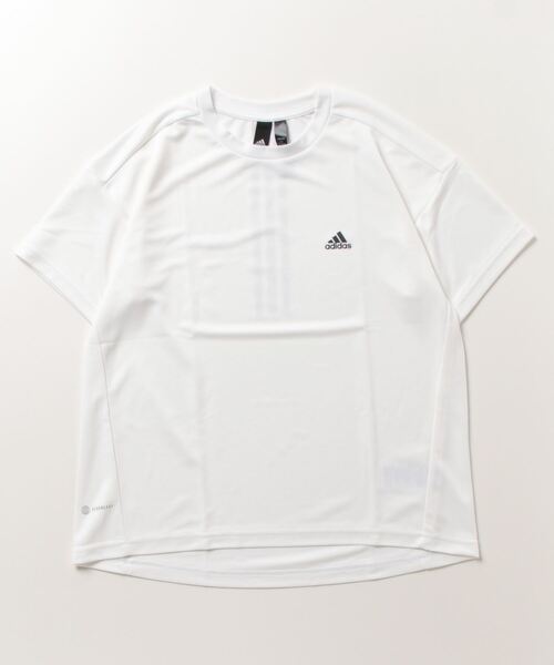 adidas(アディダス)の「アディダス adidas ルーズフィット Tero 半袖Tシャツ(Tシャツ/カットソー・レディース・ブラック/コーラル/ホワイト・L/XL/M/S)」の2枚目の写真