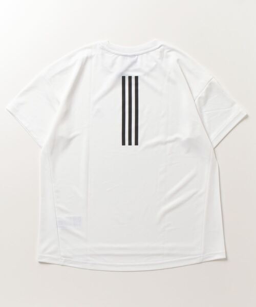 adidas(アディダス)の「アディダス adidas ルーズフィット Tero 半袖Tシャツ(Tシャツ/カットソー・レディース・ブラック/コーラル/ホワイト・L/XL/M/S)」の5枚目の写真