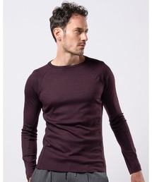 fine wool twist crew